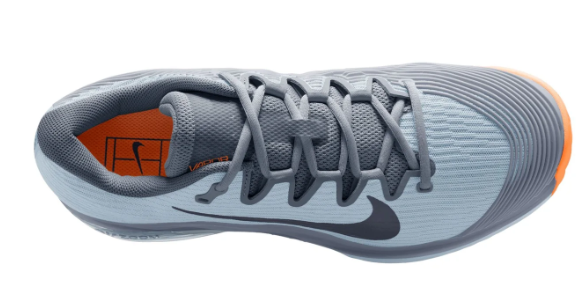 Nike Men's Vapor 12 Clay Court Tennis Shoes “Ashen Slate/Obsidian/Light Armory Blue” (125) (Copy)