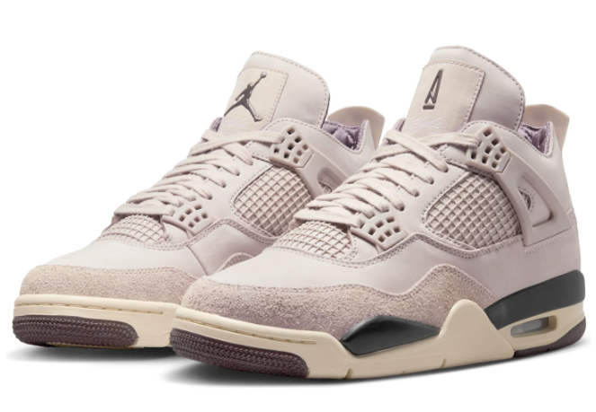 Air Jordan 4 Retro x A Ma Maniere Shoes - Fossil Stone (FZ4810-200)