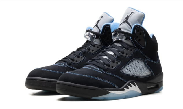 Air Jordan 5 Black/University Blue 2026 (DD0587-008)