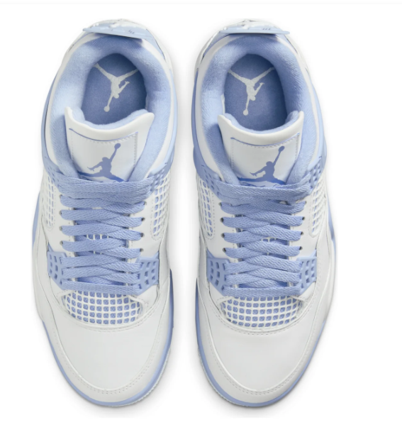 Air Jordan 4 Retro Shoes - Forget Me Not (HV0823-100)