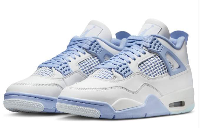 Air Jordan 4 Retro Shoes - Forget Me Not (HV0823-100)