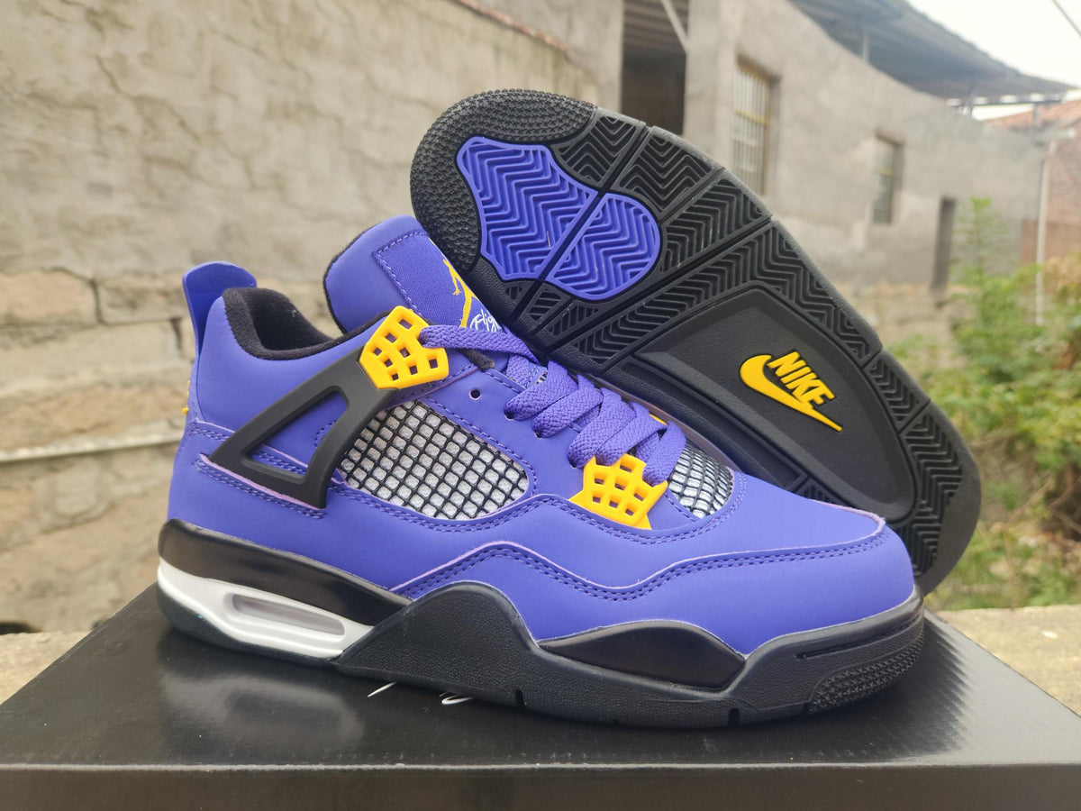 Air Jordan 4 Retro 'Purple Yellow'