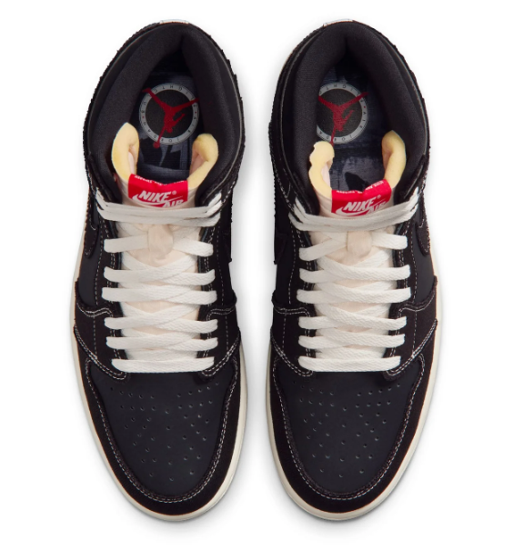 Air Jordan 1 Retro High OG Black/University Red-Sail