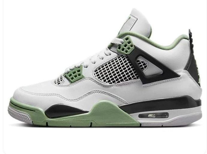 Air Jordan 4 Retro Shoes - Seafoam (AQ9129-103)