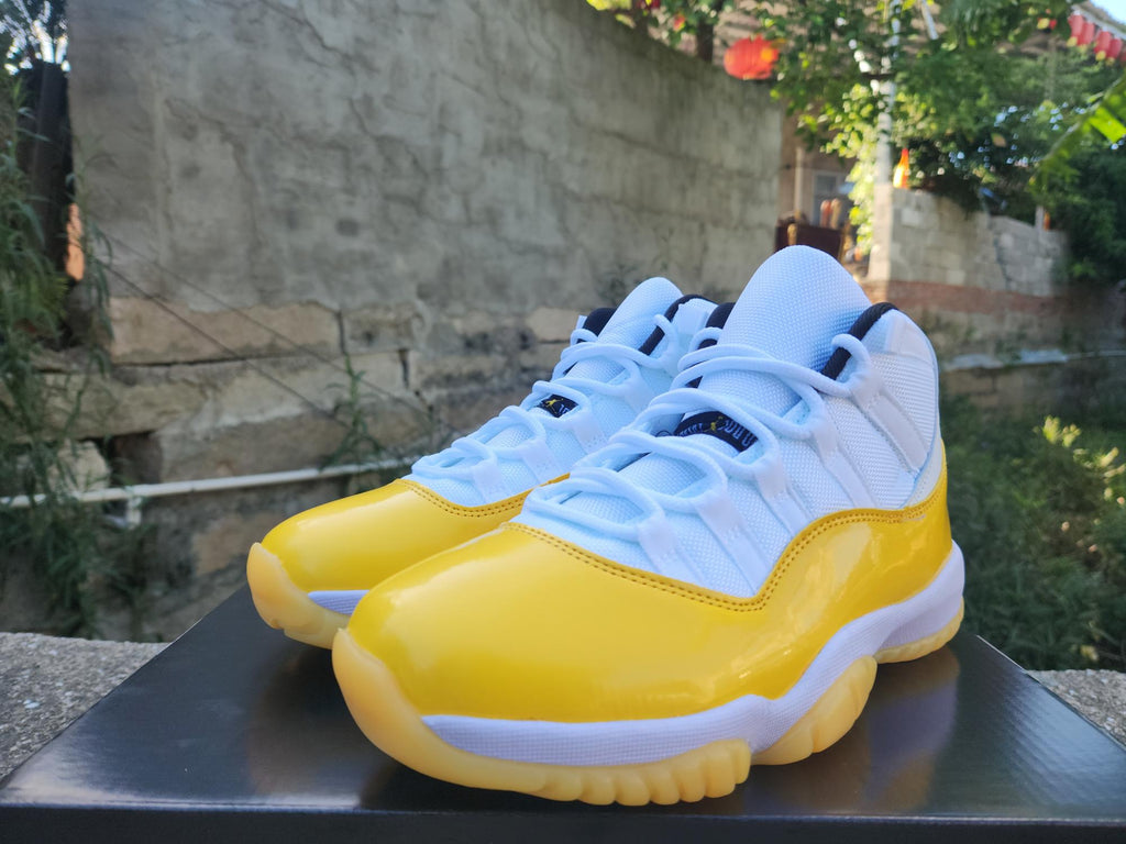 Air Jordan 11 Retro 'White/Yellow'