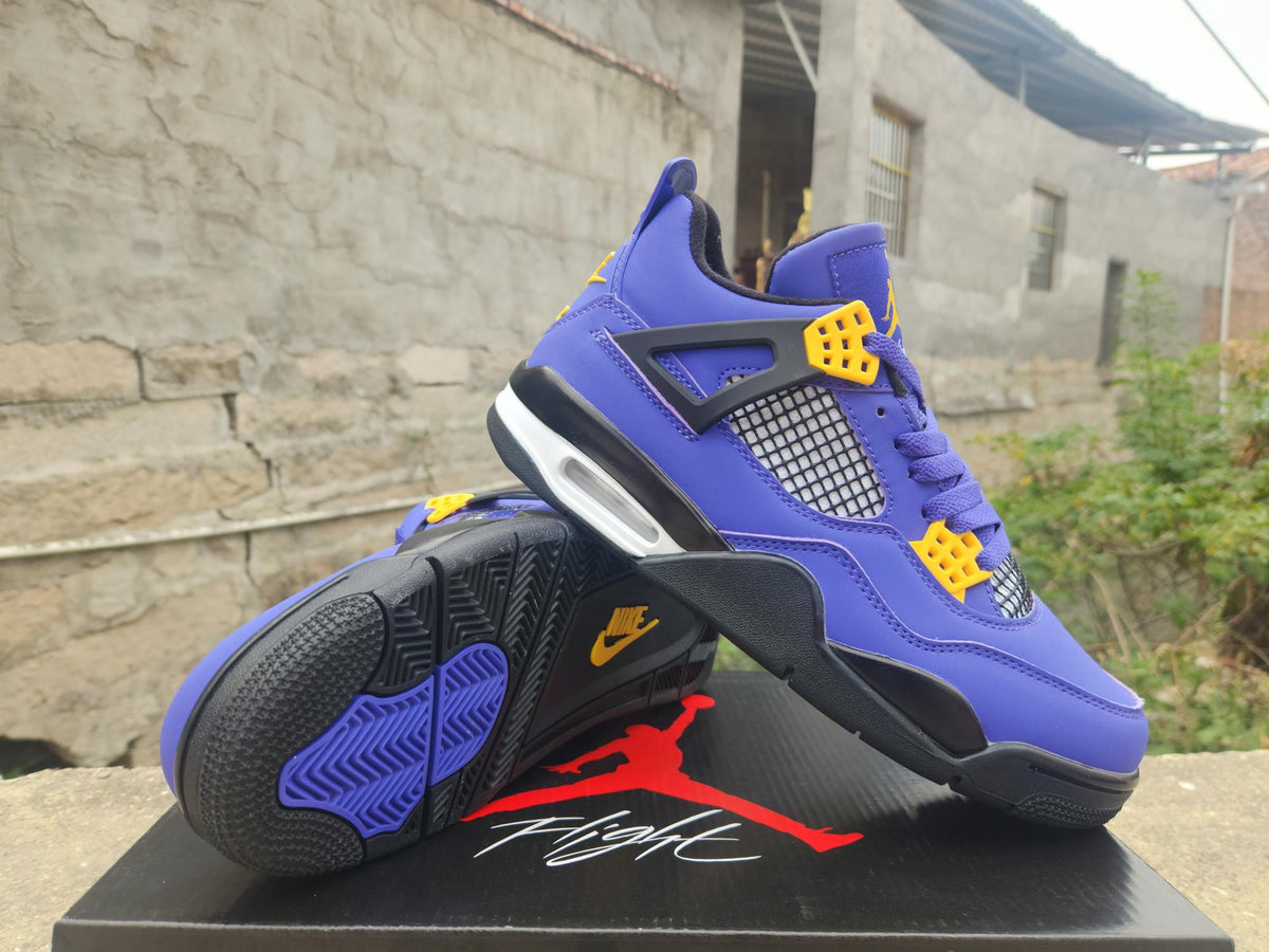 Air Jordan 4 Retro 'Purple Yellow'