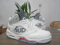 Air Jordan 5 Retro 'White/Red' Men's