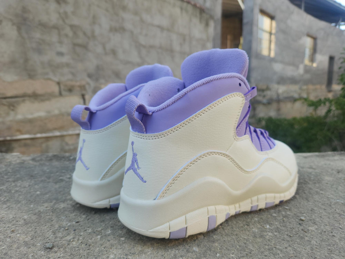 Air Jordan 10 Retro 'White/Purple'