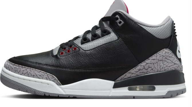 Air Jordan 3 Retro OG Black Cement 2024 (DN3707-010)