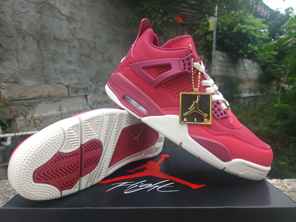 Air Jordan 4 Retro 'Red-Purple-Gold'
