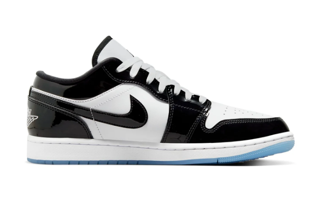 Air Jordan 1 Low SE Black White Concord