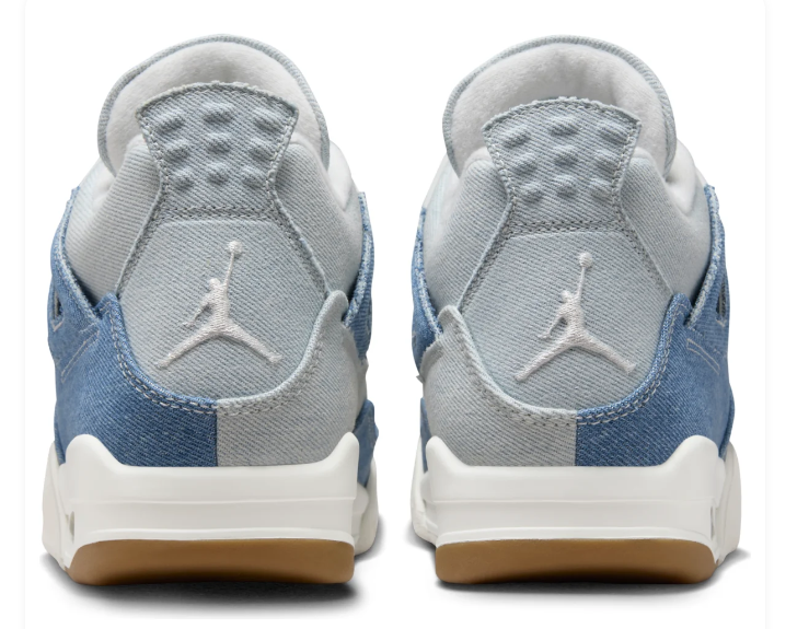 Air Jordan 4 Retro TEX Shoes - Denim (IB6716-100)