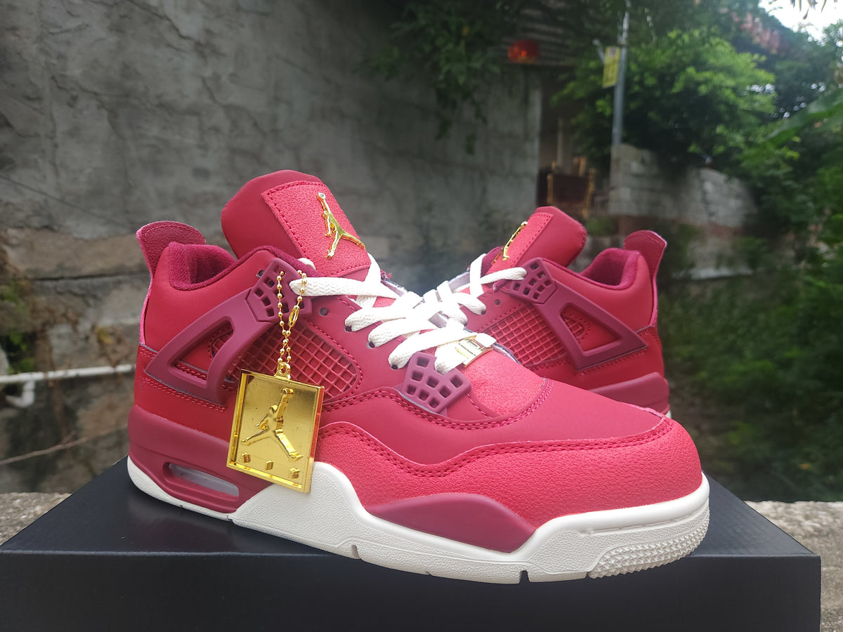 Air Jordan 4 Retro 'Red-Purple-Gold'