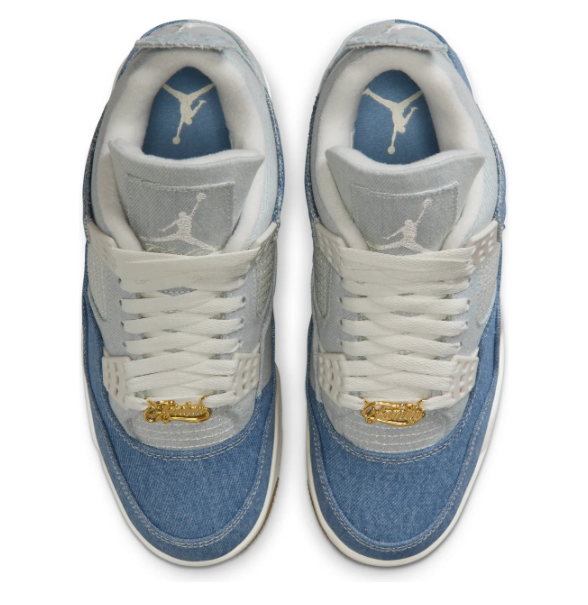 Air Jordan 4 Retro TEX Shoes - Denim (IB6716-100)