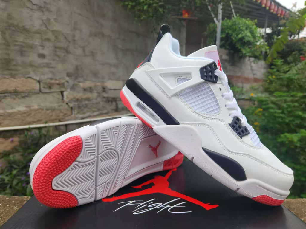 Air Jordan 4 Retro 'White-Red'