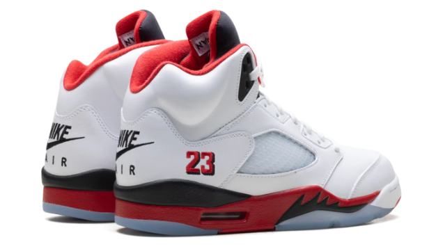 Air Jordan 5 Fire Red - Black Tongue 2025 (HQ7978-101)