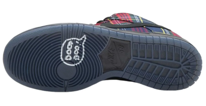 Nike x Nardwuar SB Dunk Low Pro Shoes - Tartan (II1493-600)