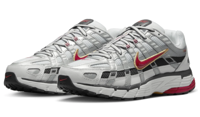 Women's Nike P-6000 CNPT 'Metallic Silver Red' BV1021-101