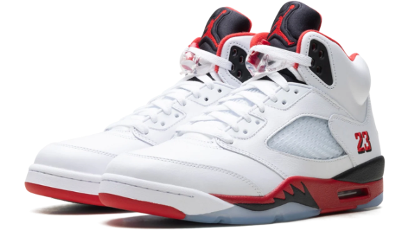 Air Jordan 5 Fire Red - Black Tongue 2025 (HQ7978-101)