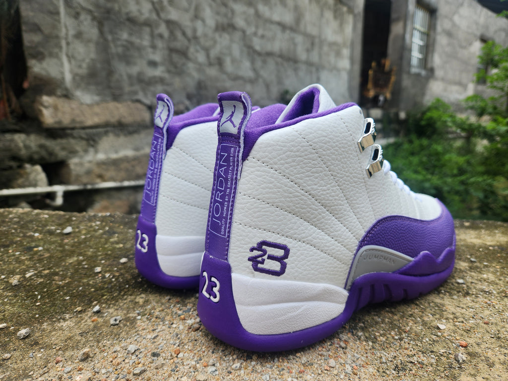 Air Jordan 12 Retro 'White/Purple'