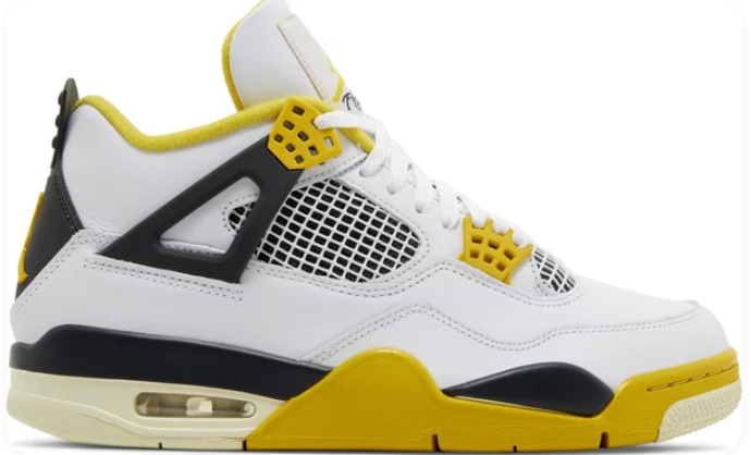 Air Jordan 4 Retro Vivid Sulfur Sneakers