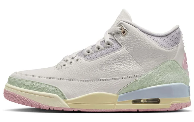 Air Jordan 3 Retro OG Spring Is in the Air (Sail/Jade Aura)