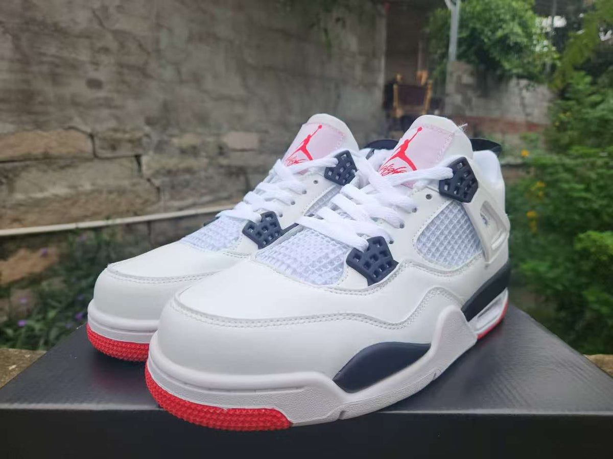 Air Jordan 4 Retro 'White-Red'