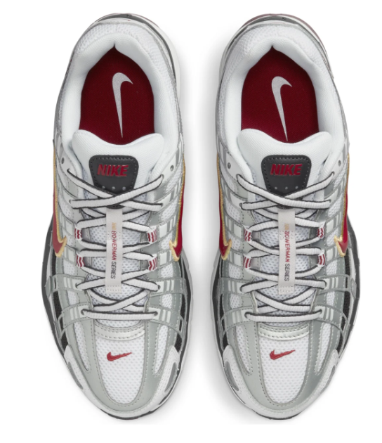 Women's Nike P-6000 CNPT 'Metallic Silver Red' BV1021-101