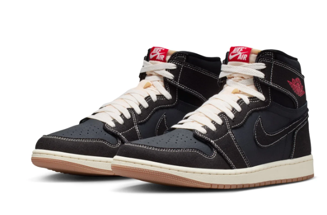 Air Jordan 1 Retro High OG Black/University Red-Sail
