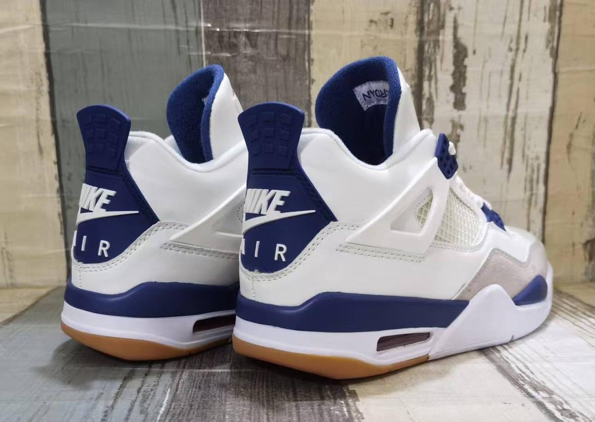 Air Jordan 4 Retro 'Off-White Blue'
