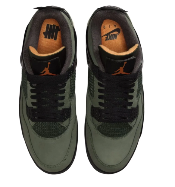 Air Jordan 4 x Undefeated Deep Green 2025 (IB1519-200)