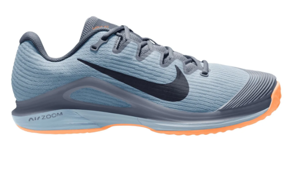 Nike Men's Vapor 12 Clay Court Tennis Shoes “Ashen Slate/Obsidian/Light Armory Blue” (125) (Copy)