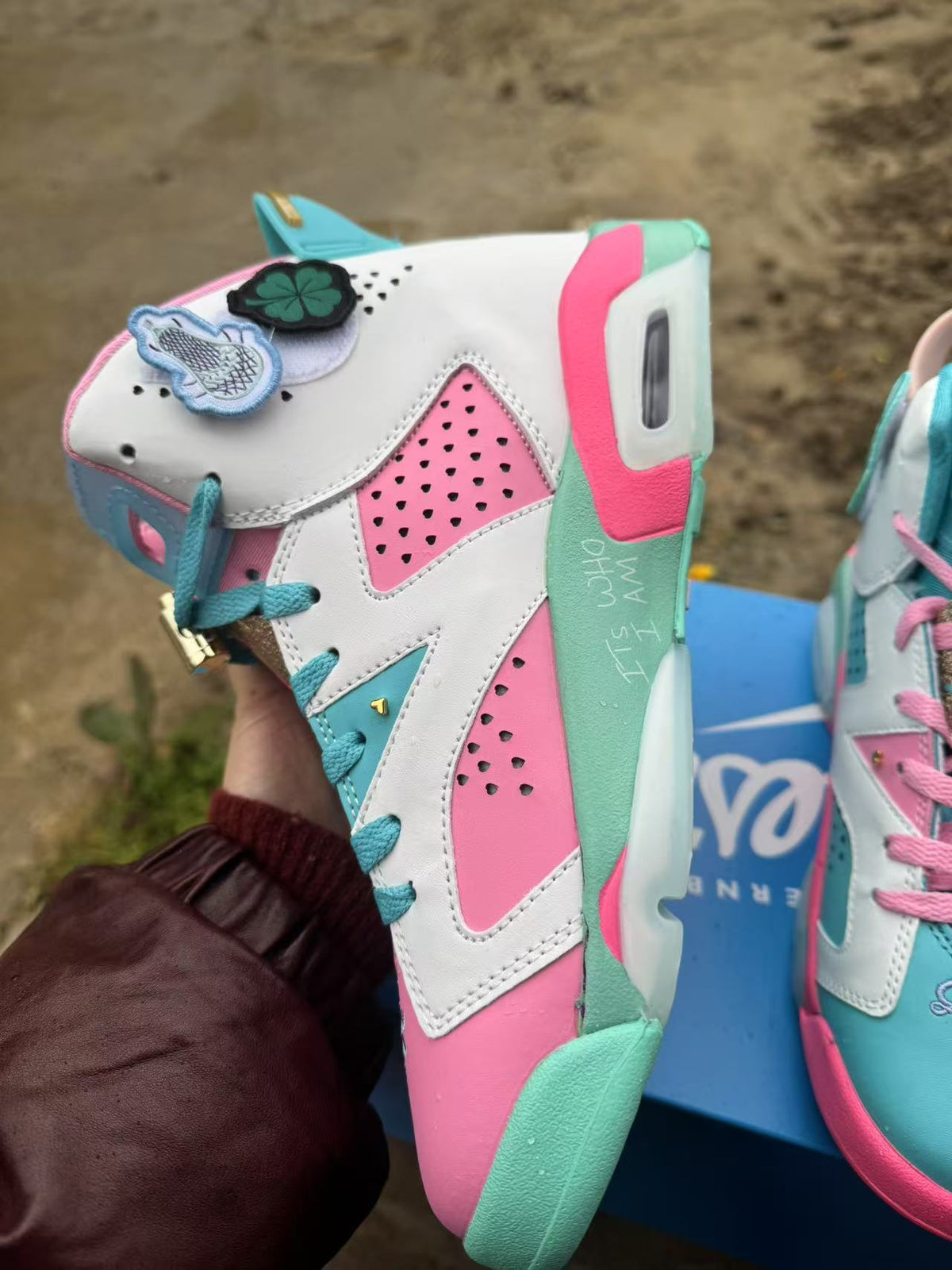 Air Jordan 6 Retro 'Blue-Pink'