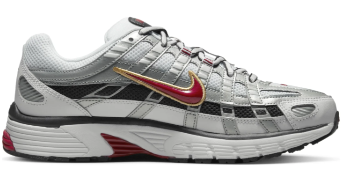 Women's Nike P-6000 CNPT 'Metallic Silver Red' BV1021-101