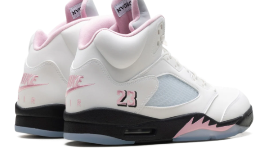 Air Jordan 5 OG Medium Soft Pink Sneakers (HQ7978-102)