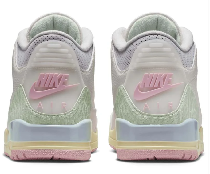 Air Jordan 3 Retro OG Spring Is in the Air (Sail/Jade Aura)