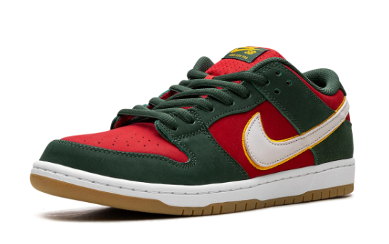 Nike SB Dunk Low Pro Shoes - Seattle Sonics (FZ1287-300)