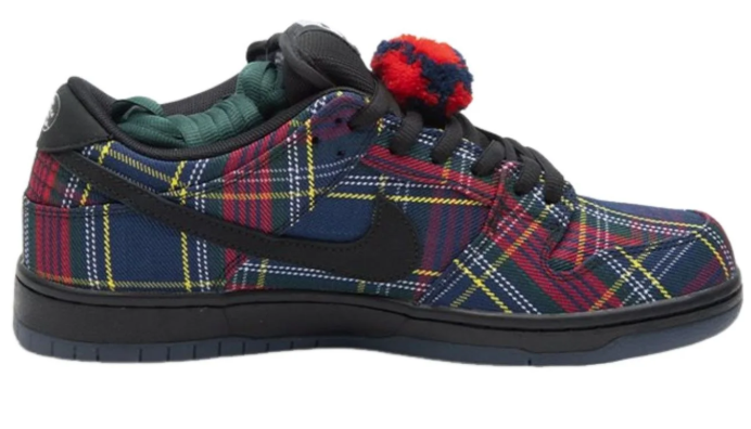 Nike x Nardwuar SB Dunk Low Pro Shoes - Tartan (II1493-600)