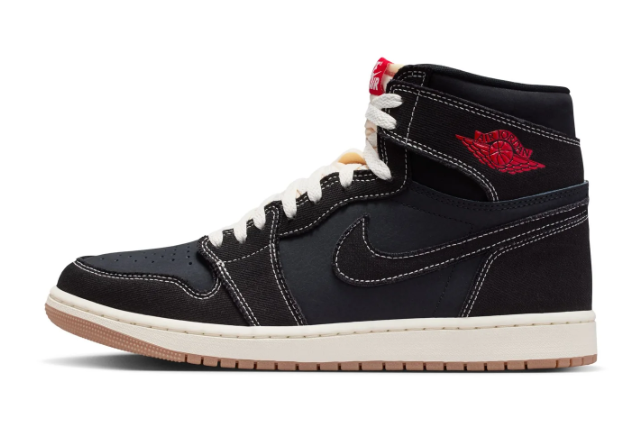 Air Jordan 1 Retro High OG Black/University Red-Sail