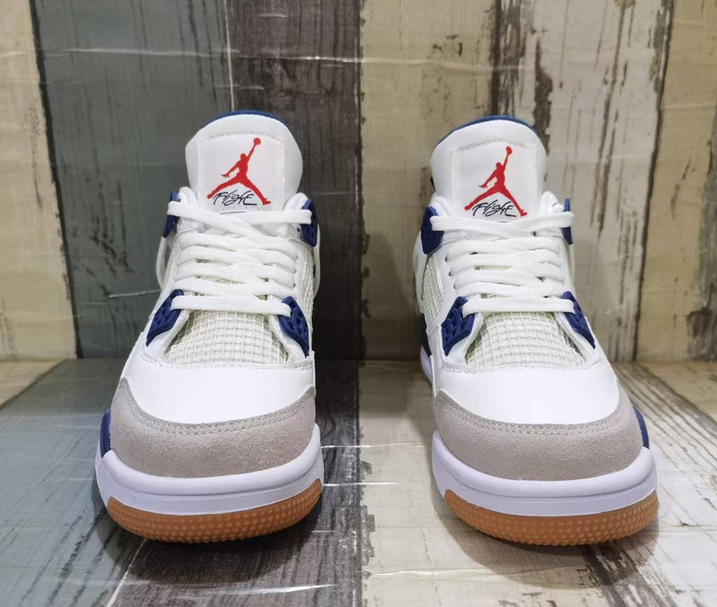Air Jordan 4 Retro 'Off-White Blue'