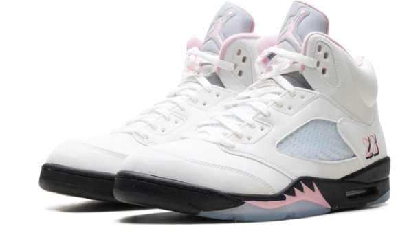 Air Jordan 5 OG Medium Soft Pink Sneakers (HQ7978-102)
