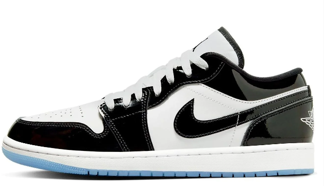 Air Jordan 1 Low SE Black White Concord