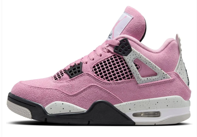 Air Jordan 4 Retro Shoes - Orchid (AQ9129-501)